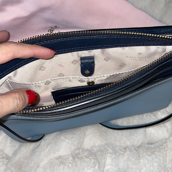 KATE SPADE NEW YORK ✨ MARGAUX Medium Convertible Crossbody ✨ Two Tone 💙 NWOT - Picture 9 of 9